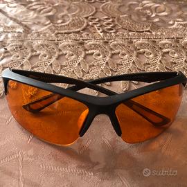 Occhiali sportivi con lenti arancioni - Cat. 1