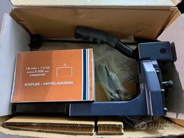 GRAFFATTATRICE MANUALE X CARTONI 18mm NUOVA