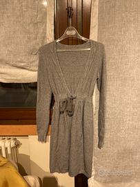 Cardigan/vestito lungo grigio