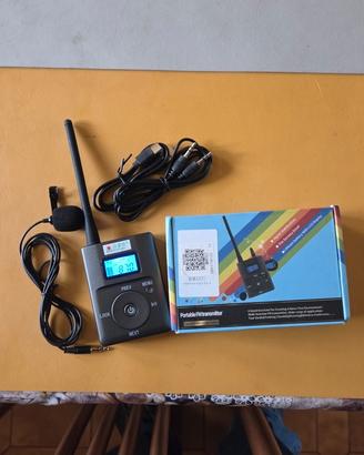 Trasmettitore FM Stereo portatile