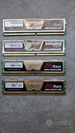 Ram ddr2 trascend 1066Mhz 2gb x4