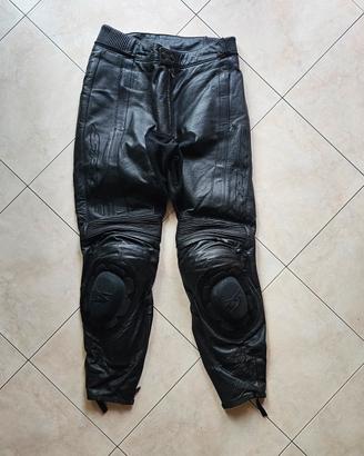 Pantaloni moto in pelle Spyke
