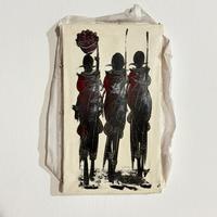 Quadretto originale su tela “Tre figure “