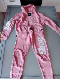 tuta shoe bimba rosa