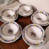 Tazze da tè x 5 Limoges Rainaud