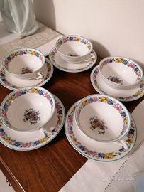 Tazze da tè x 5 Limoges Rainaud