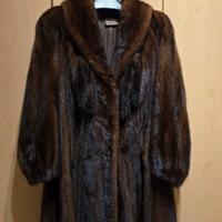 Pelliccia lunga in visone originale