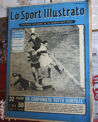 Lo sport illustrato del 2-10-1952 - un campionato