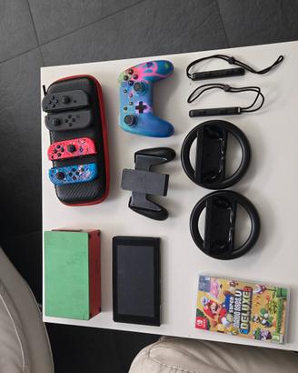 Nintendo switch custom con accessori