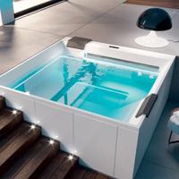 Minipiscina idromassaggio da esterno 