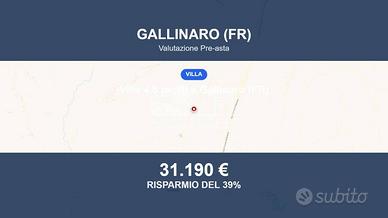 Immobile in asta di 146 m² a Gallinaro