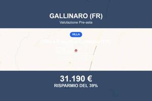 Immobile in asta di 146 m² a Gallinaro