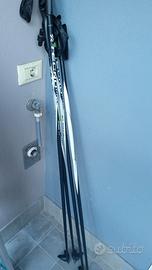 2 paia Bastoni sci di fondo TecnoPro