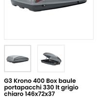 Kit GOLF 7 NORDRIVE Barre Portatutto + BOX
