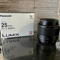 Panasonic Lumix 25mm F1.7 ASPH