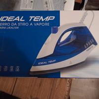 IDEAL TEMP ferro da stiro a vapore piastra da 17cm
