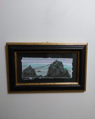 Acquerello il Gemellaggio