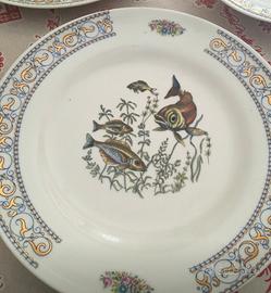 Servizio piatti pesce Ginori