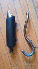 Scarico + collettore Aprilia Sx 125 2020 Originale
