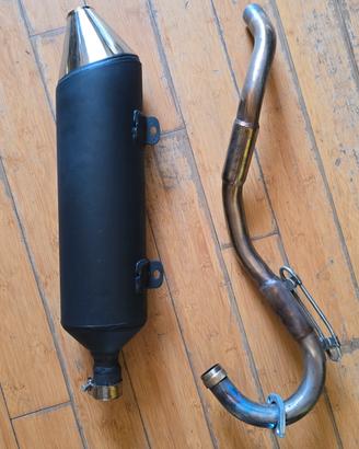 Scarico + collettore Aprilia Sx 125 2020 Originale