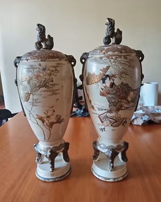 coppia vasi giapponesi 52 cm