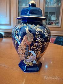 VASO CINESE KUTANI BLU