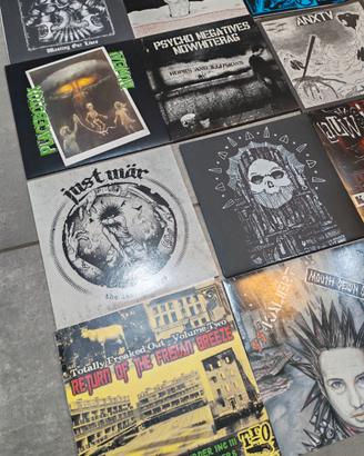 12 vinili EP 7" ANARCHO PUNK HARDCORE