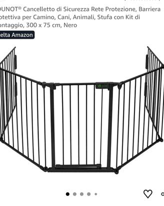 cancelletto protezione camino/stufa 