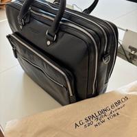 Borsa ufficio in pelle A.G. Spalding & Bros.