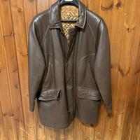 Giacca in pelle, vera