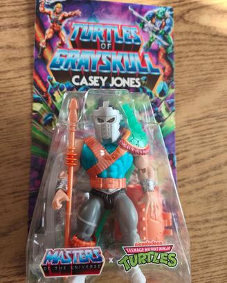 Casey Jones action figure Mattel Motu Tmnt 