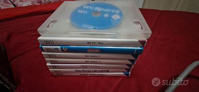 Wii con accessori,Giochi e Pedana