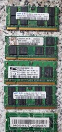 Memorie miste per notebook
