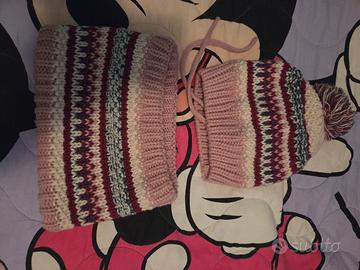 Cuffia scaldacollo bimba 18/24 mesi