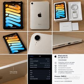 Ipad mini 6 64 GB Wi-Fi APPLE
