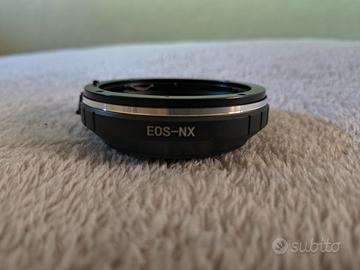 adattatore Canon EOS Samsung NX mirrorless 