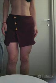 Gonna/pantaloncino a portafoglio