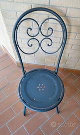 Coppia di sedie da esterno 