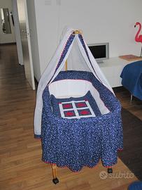 Culla artigianale con materasso