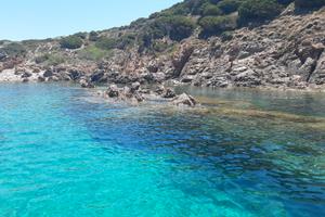 Trilo 5 posti 90 mt spiaggia a Isola Rossa