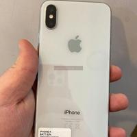 IPhone X silver 6558