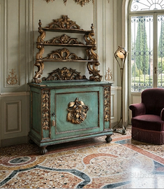 daVILLAveneta900CREDENZAanticaBAROCCOveneziano