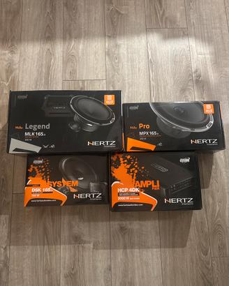 Impianto audio Hertz