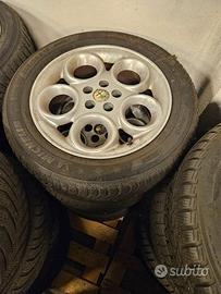 Cerchi lega Alfaromeo 5x110 Gomme invernali Michel