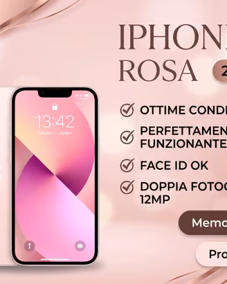 iPhone 13 256GB Rosa