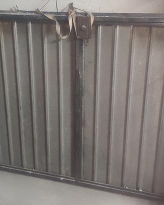 portone in ferro per box 