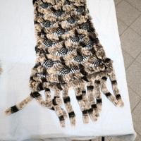 Sciarpa da donna in pelo di lapin