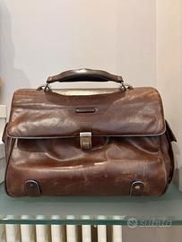 Borsa Piquadro Blue Square pelle marrone