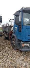 Iveco eurocargo macchina operatrice targa gialla