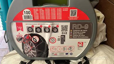 Catene da neve RD-9 taglia 100 nuove sigillate